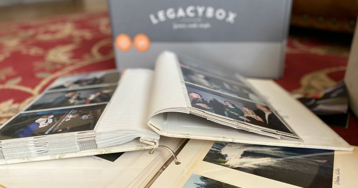 Legacybox Kits from $139.99 on Zulily.com (Reg. $540) | Turn Old Photos & Videos Into Digital Keepsakes