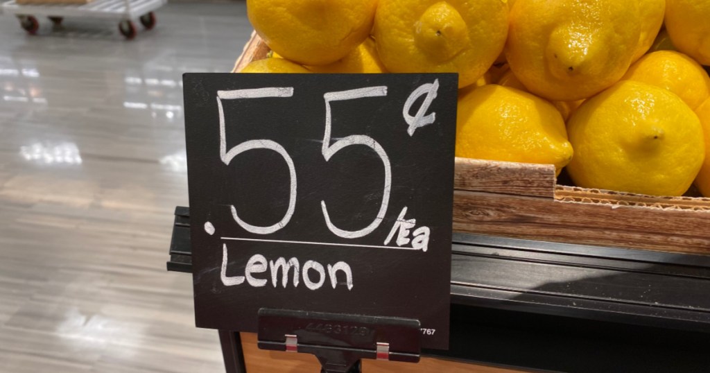 lemons at target