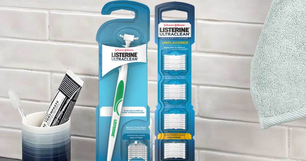 Listerine UltraClean Flosser 28Count Refills Just 1.80 Shipped on Amazon