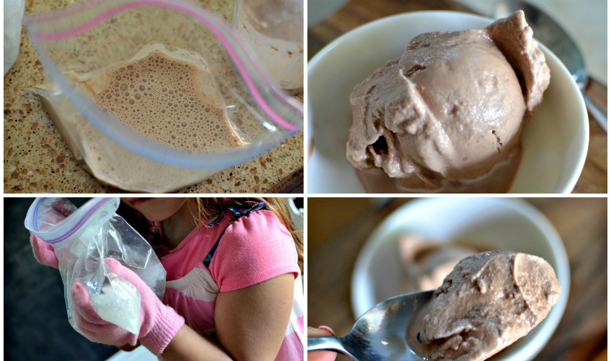 ice cream in a bag science experiment 