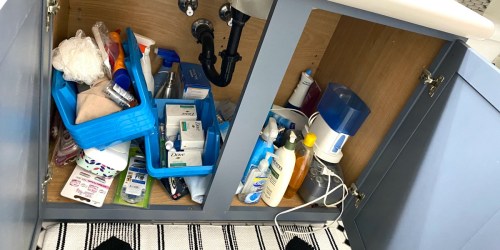 ** Best Bathroom Cabinet Organizer for Under the Sink (No More Mess!)