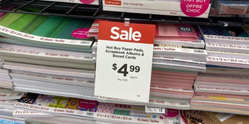 Craft Smart Crafting Supplies Only $4.99 on Michaels (Regularly $20) | Paper, Albums & More
