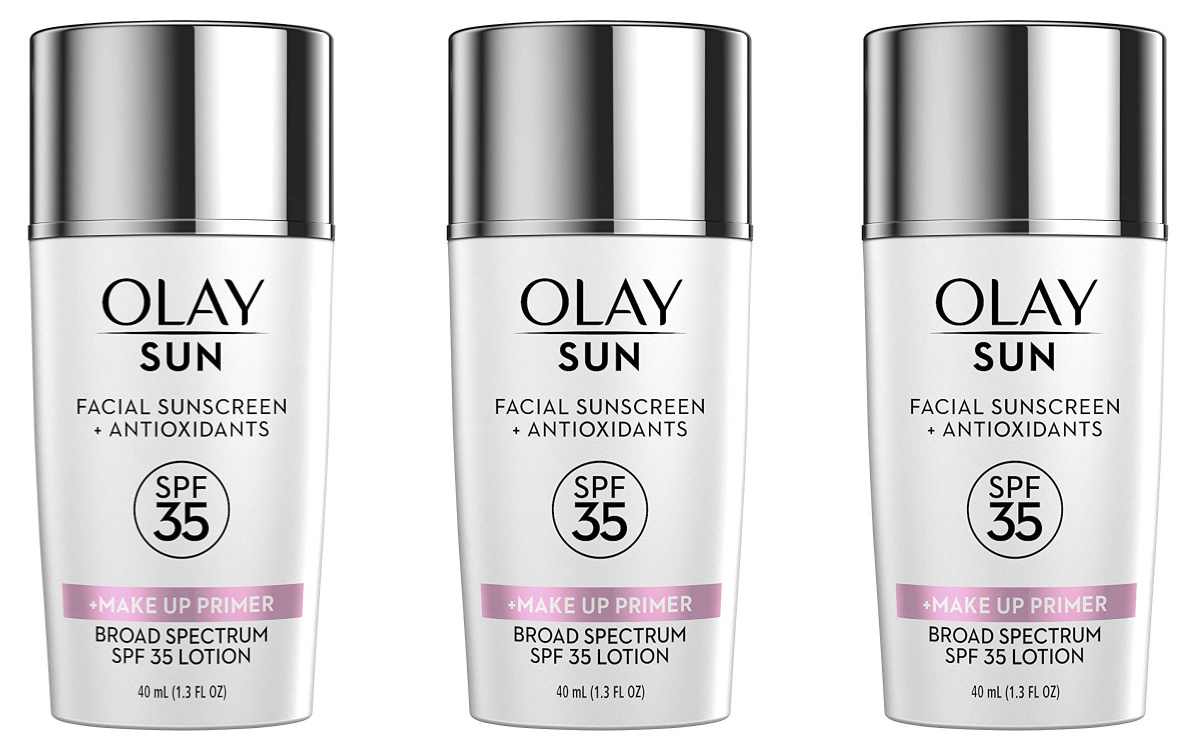 olay sunscreen and primer