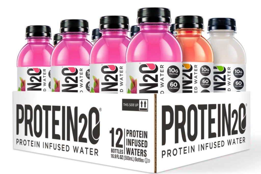 Protein2o Flavored Protein Water, Variety Pack, 12 pack 