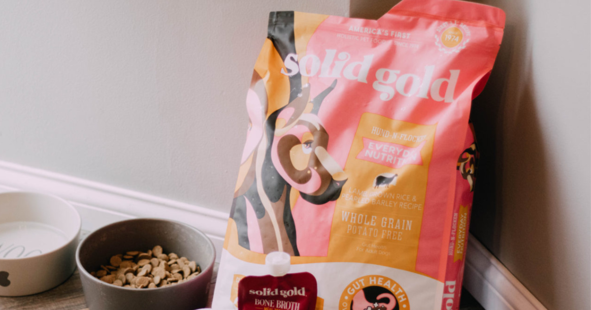 Solid Gold Dry Dog Food 15lb Bag Only $12 Shipped (Regularly $35)