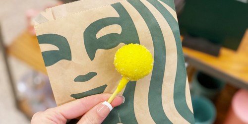 Starbucks Lemon Cake Pops are Back for Spring