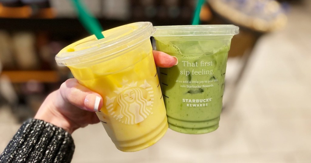 3 New Starbucks Drinks Available for Spring Iced Pineapple Matcha & More