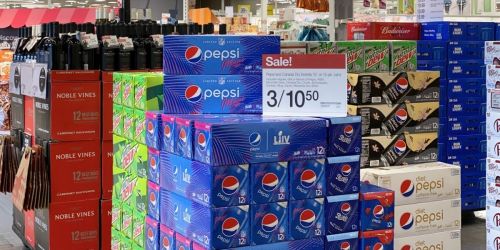 Pepsi 12-Pack Cans Only $2.62 at Target | Just Use Your Phone