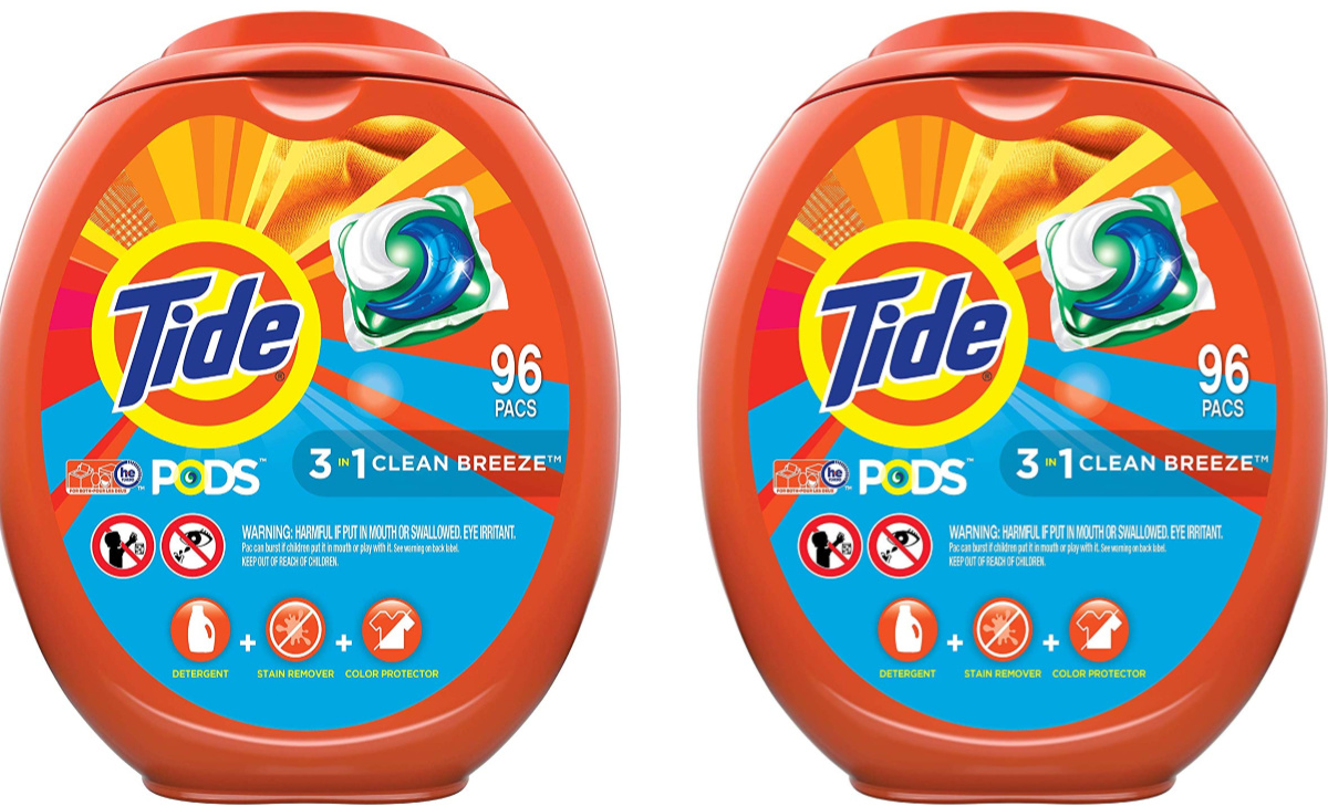 tide pods 3-in-1 clean breeze