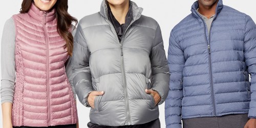 Over 80% Off 32 Degrees Down Packable Jackets and Vests