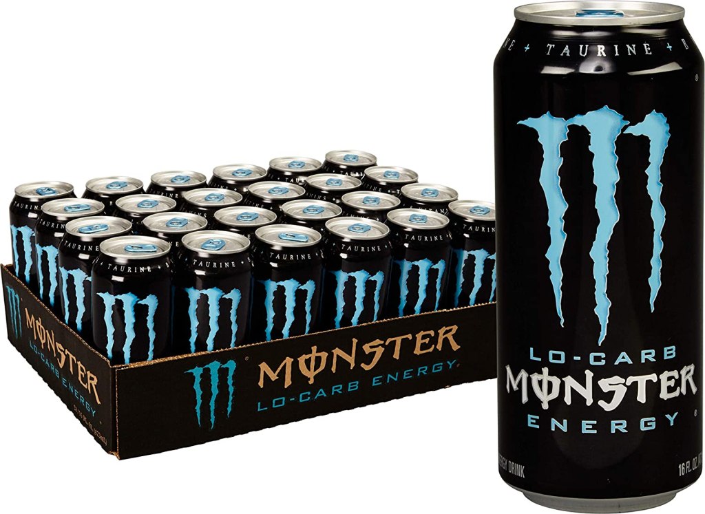 Monster Energy Low Carb 24 pack case