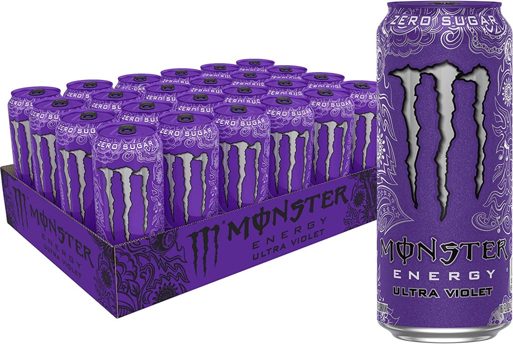 Monster Ultra Violet 24 Pack Case