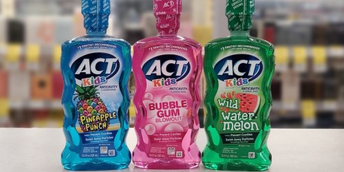 ACT Kids Mouthwash Bottles Only $2.26 Each Shipped on Amazon
