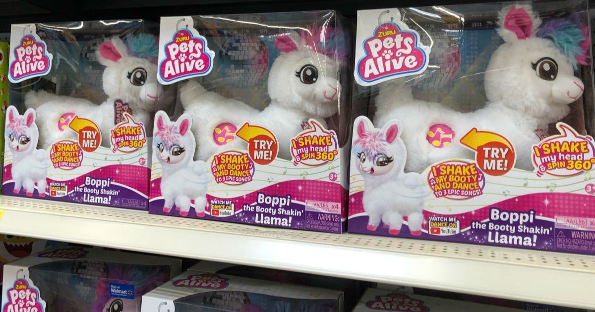 2x ZURU Booty Shakin Electronic Pets Alive Girls Toys Dancing Musical Llama 2y for sale online 