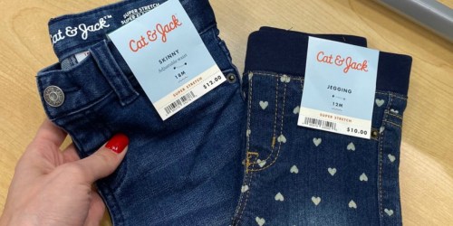 Cat & Jack Jeans as Low as $6.40 on Target.com