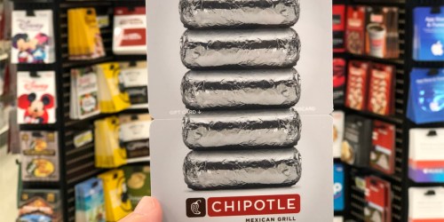 $50 Chipotle eGift Card Only $45
