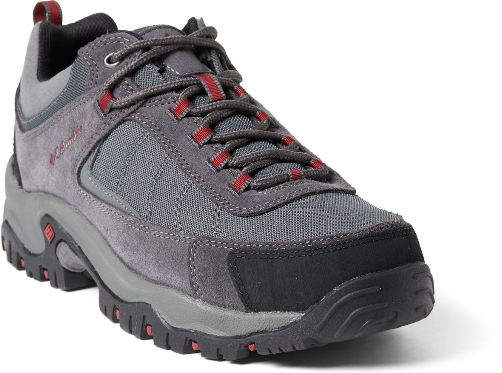 grey Columbia hiking shoe