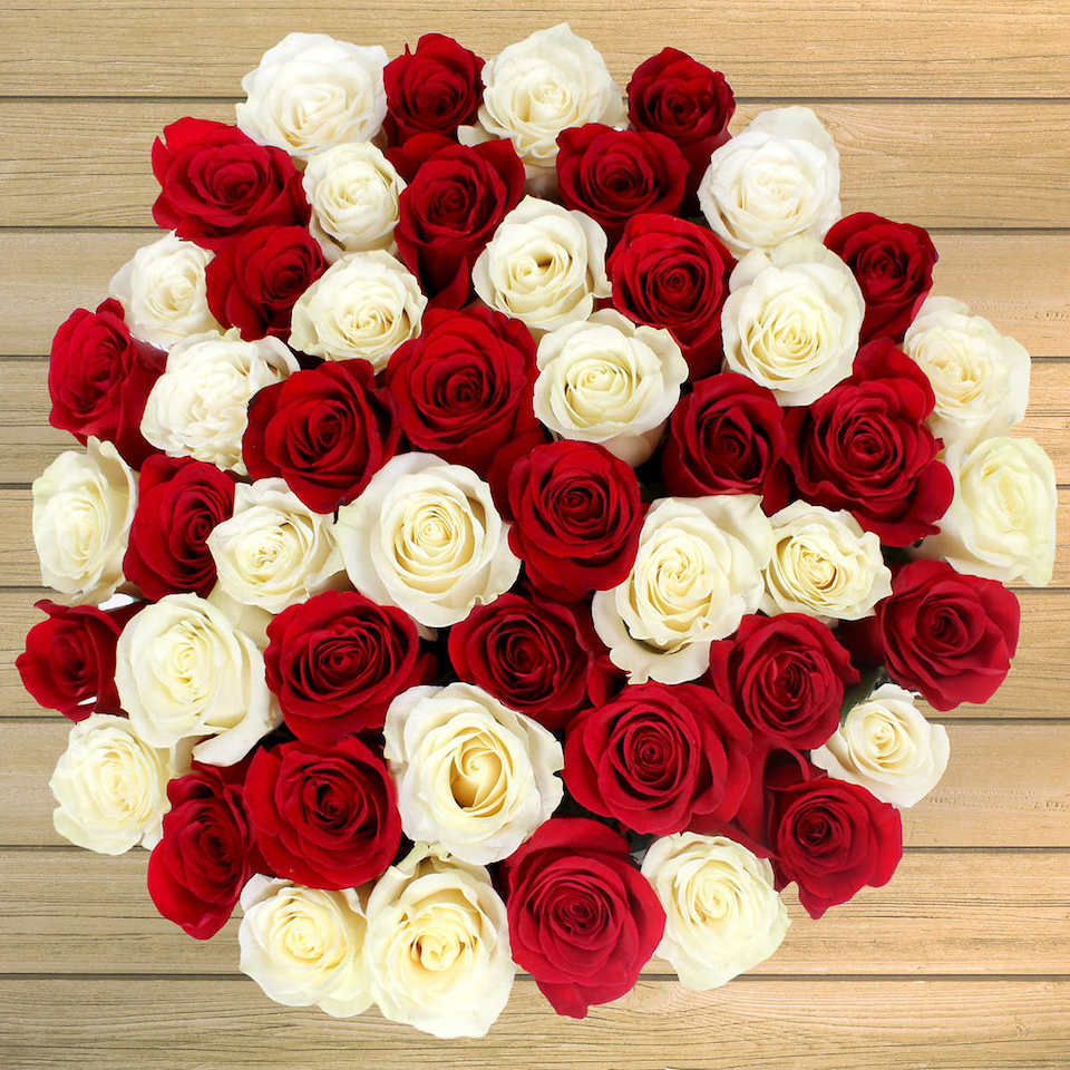Mother’s Day 50Stem Rose Bouquets Only 39.99 Delivered on