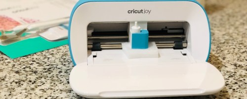 Cricut Joy Machine sitting on counter