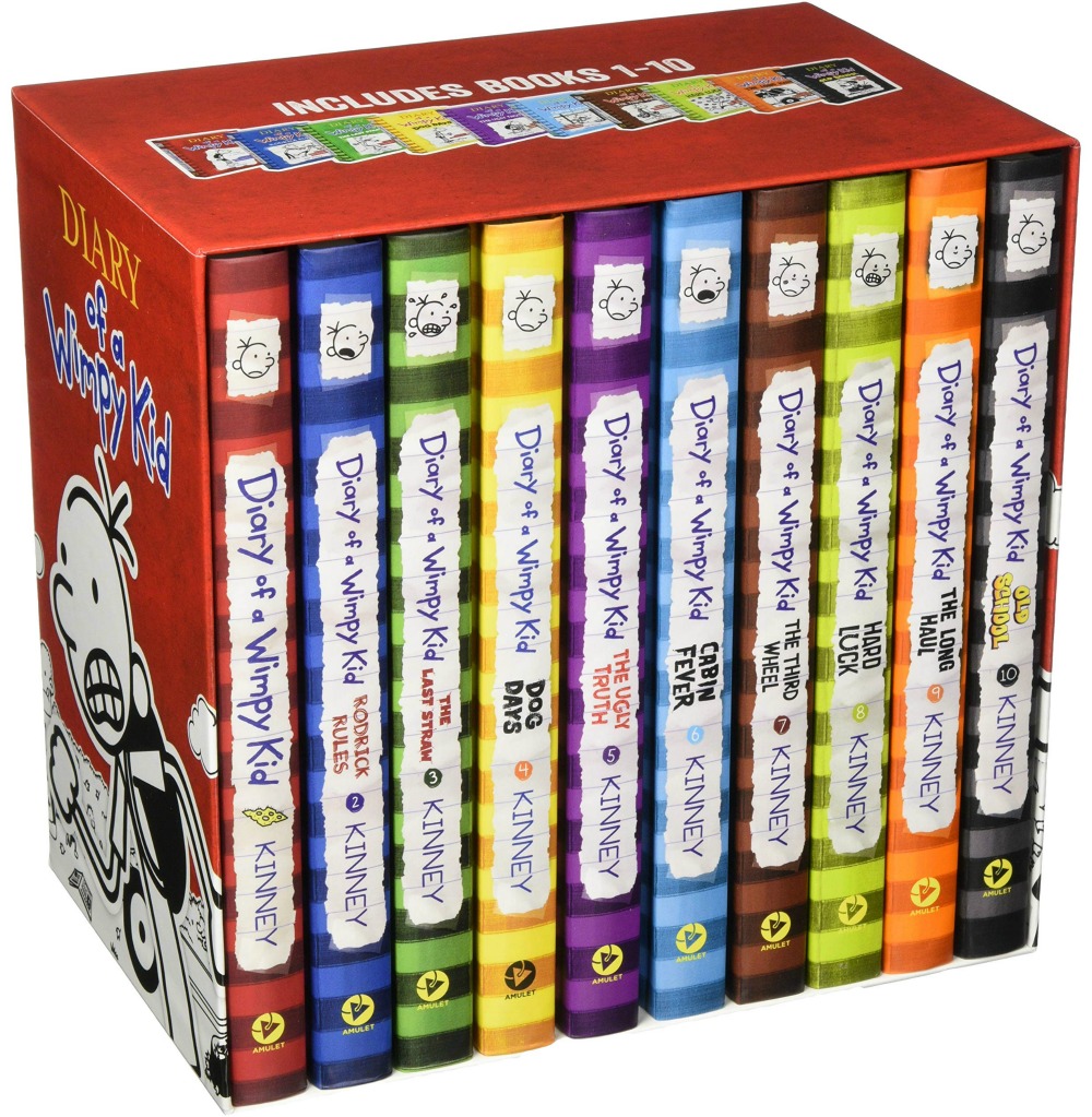 Diary of a Wimpy Kid Hardback Books 1-10 Only $49 Shipped ...