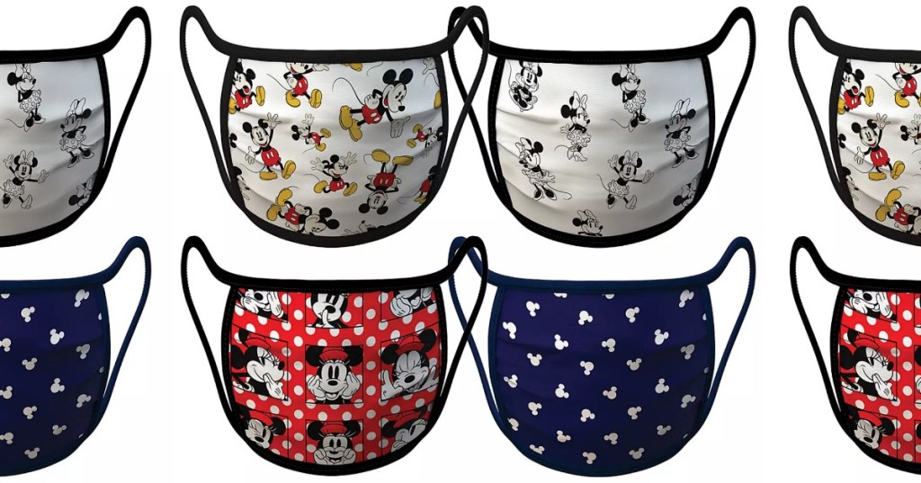 Disney Face Masks with mickey mouse