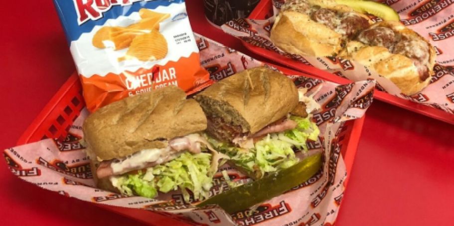 Today Only! BOGO Firehouse Medium Subs (Easy Lunch Idea!)