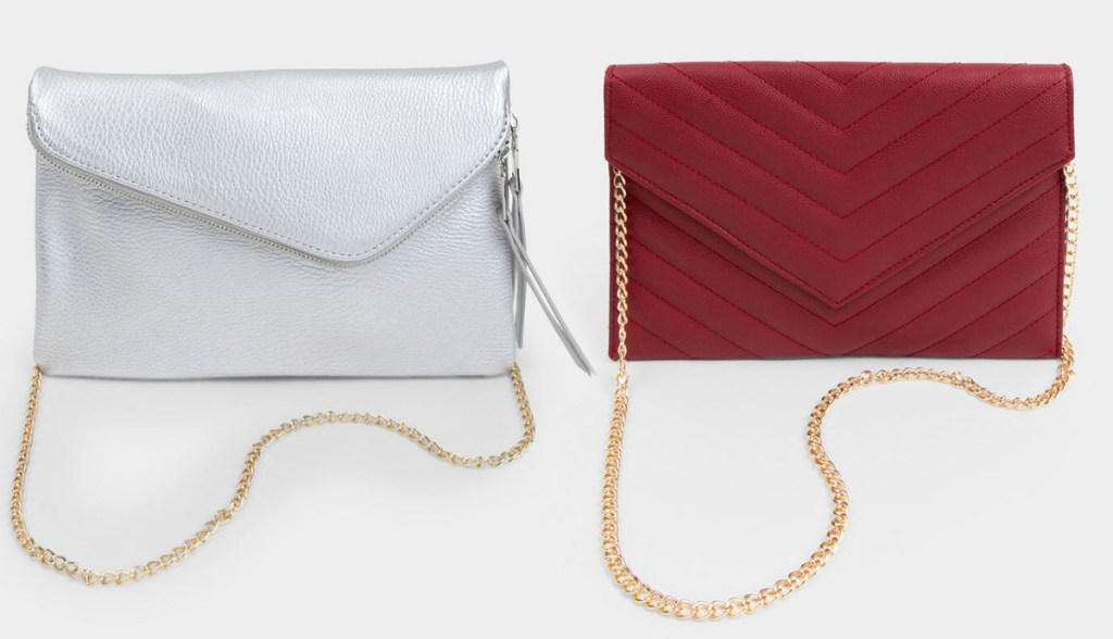 Two styles of women's purses