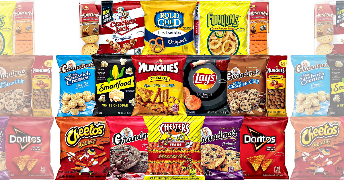 Frito-Lay 40-Pack Ultimate Snack Package Only $15 Shipped on Amazon ...