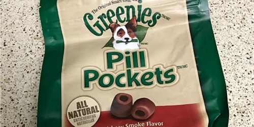 Greenies Pill Pockets Dog Treats 60-Count Bag Only $6.80 Shipped on Amazon