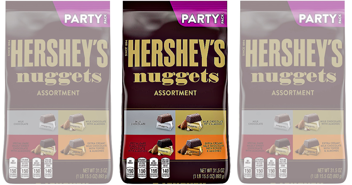 Hershey's Nuggets Party Pack Bag
