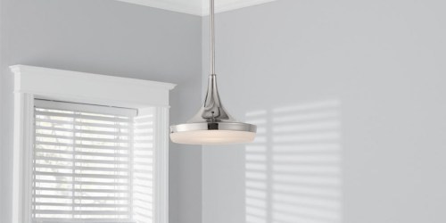 LED Pendant Light Only $25 Shipped (Regularly $67) | Up to 80% Off Light Fixtures on HomeDepot.com