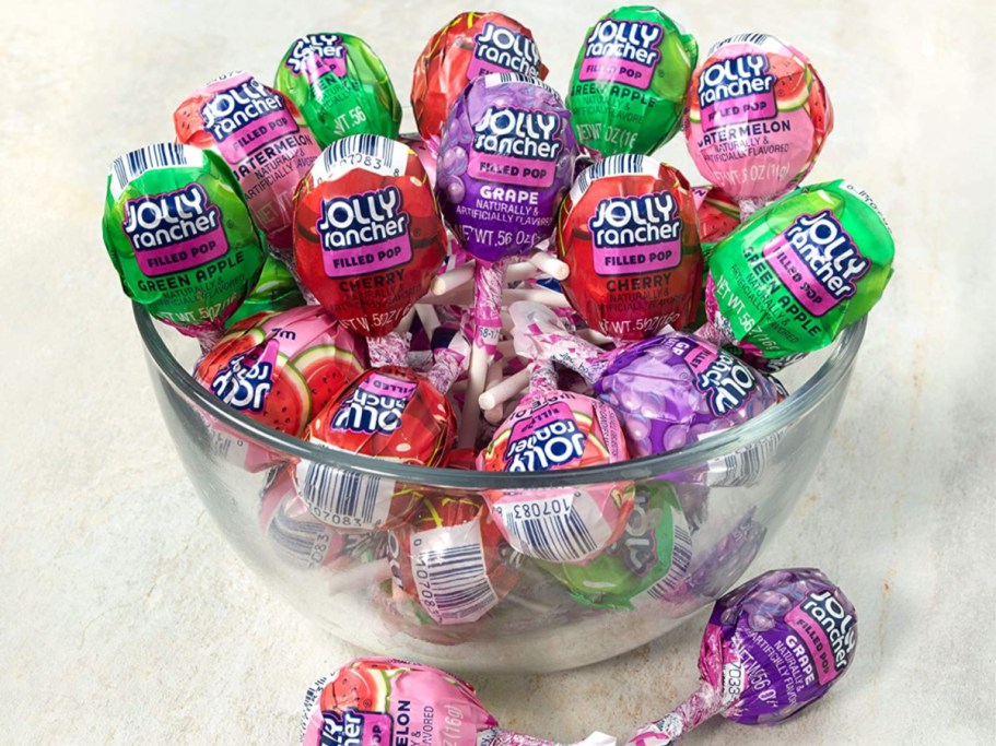 Jolly Rancher Filled Pops 100-Count Just $7 on Amazon (Reg. $18)