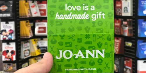 Buy a $100 Joann’s eGift Card, Get a $15 Bonus Reward Card