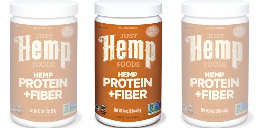 Just Hemp Foods Protein & Fiber Powder Just $1.94 Shipped on Amazon (Regularly $13)