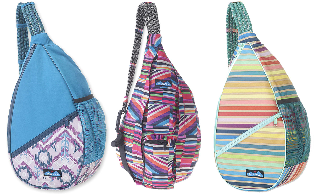 kavu canvas crossbody bag