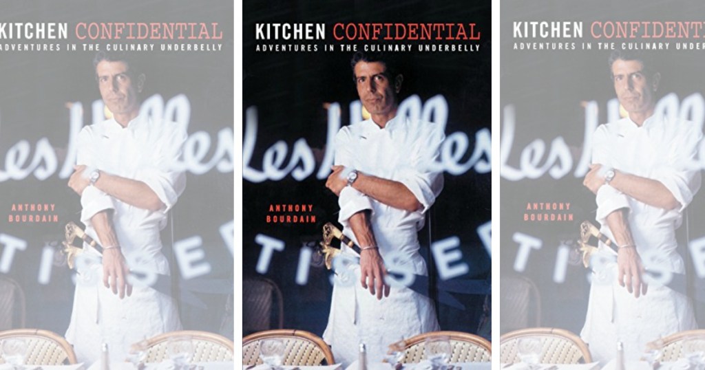 three images of Kitchen Confidential