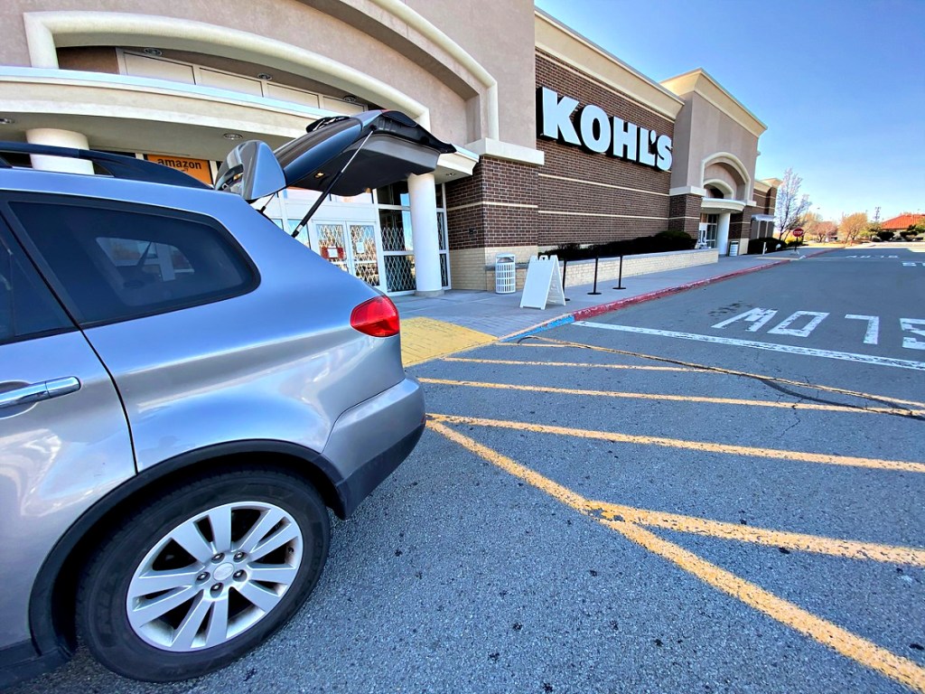 Kohl's Curbside Pickup