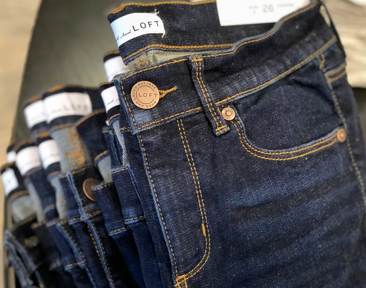 loft womens jeans
