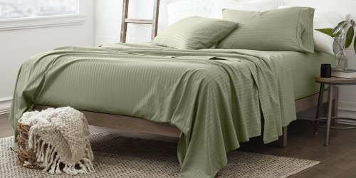 4-Piece Microfiber Sheet Sets from $18 Shipped (Regularly $66+)