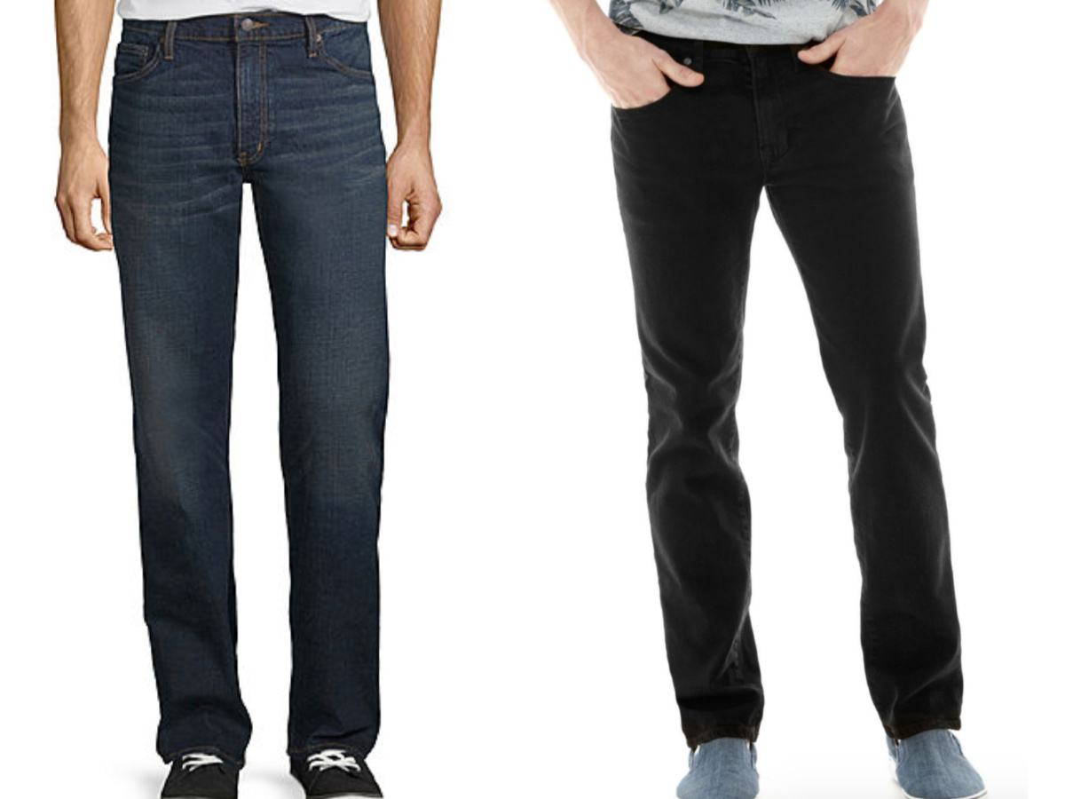 arizona bootcut jeans mens