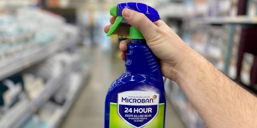 Microban Disinfecting Sprays In Stock on Target.com | Will Sell Out Quickly