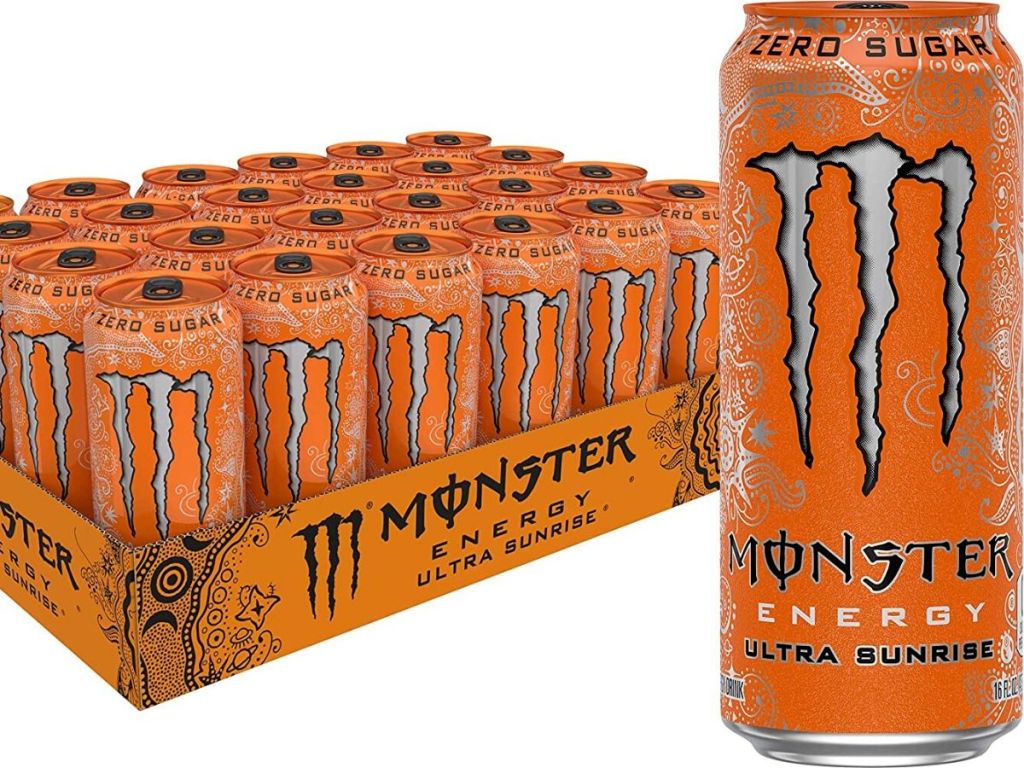 Monster Energy Drink 24 pack case