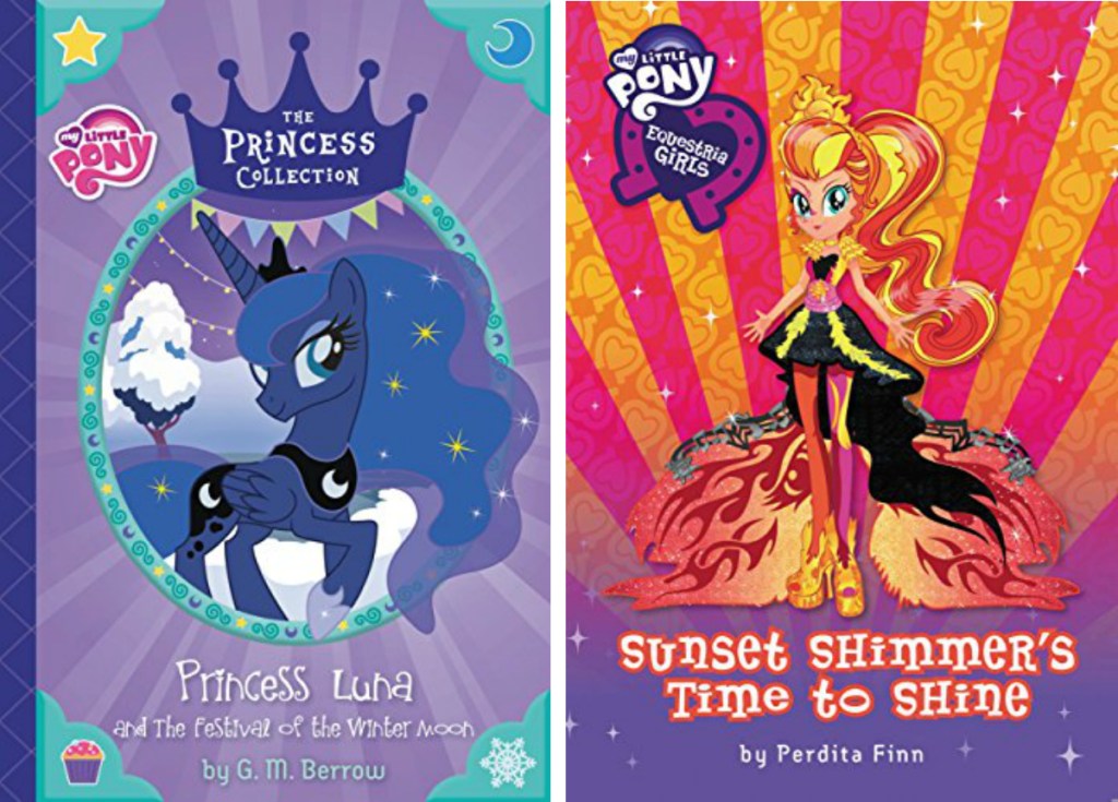 Two My Little Pony book covers