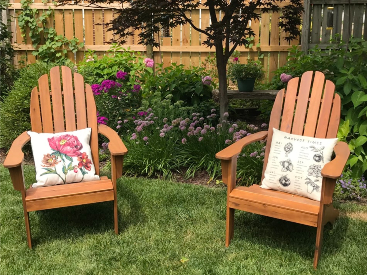 World Market Adirondack Chairs Only 77 99 Shipped Regularly 130   Natural Wood Adirondack Chair 1 