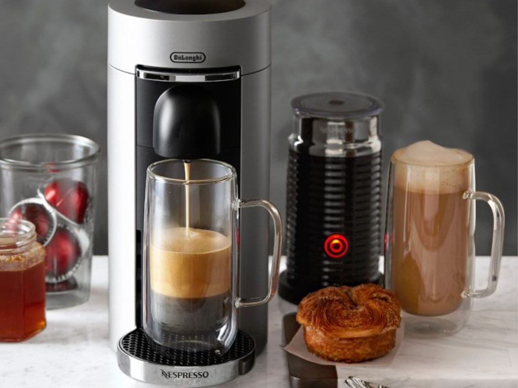 Nespresso machine how to use milk