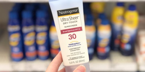 $3/1 Neutrogena Suncare Product Coupon = 62¢ Each After Cash Back at Walgreens