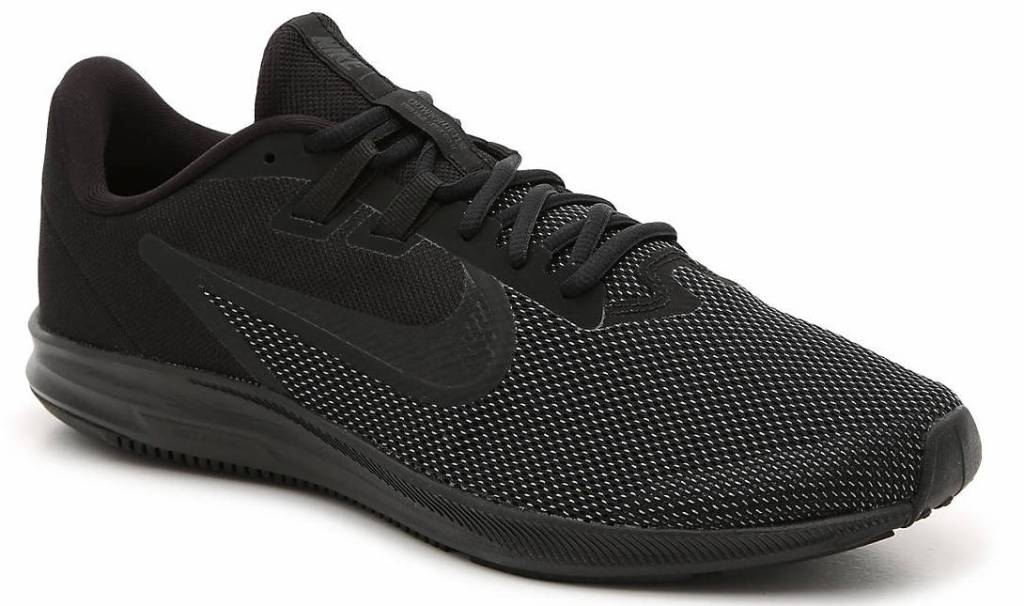 black Nike shoe
