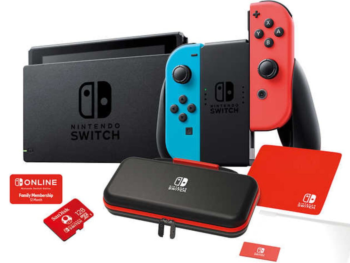 does the switch come with sd card