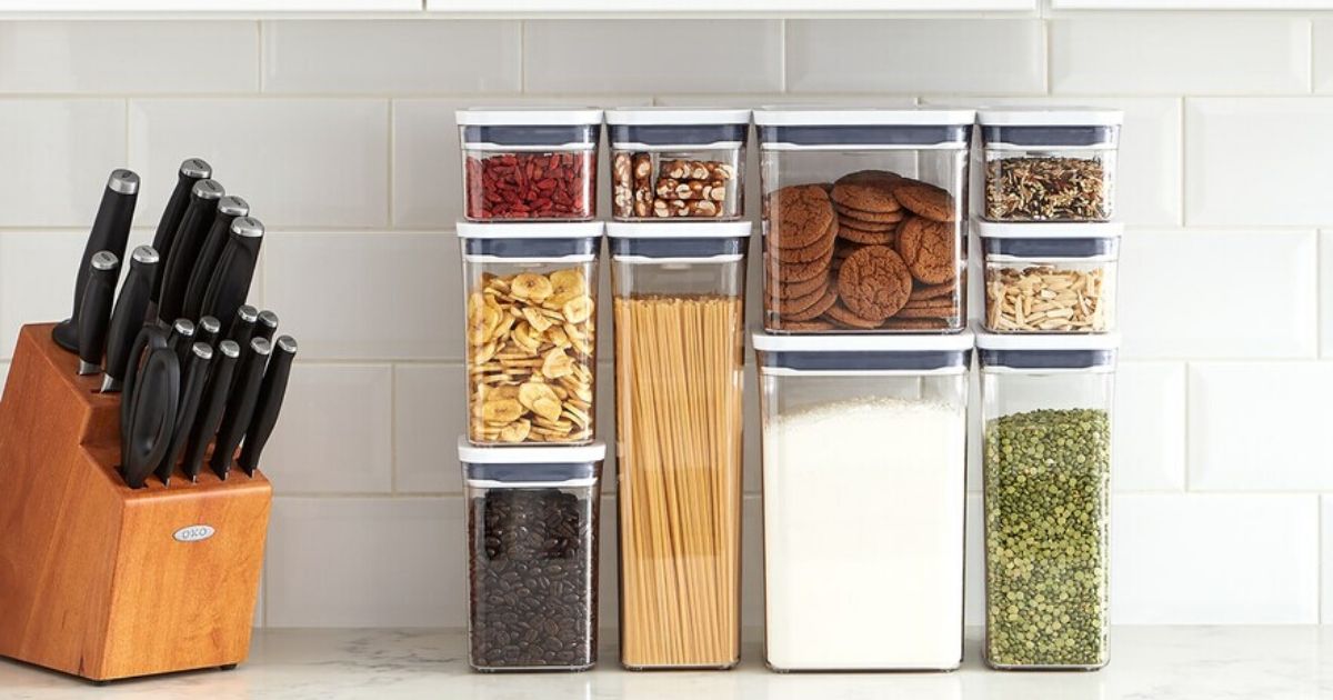 Up to 40 Off OXO Food Storage Containers on Free Curbside