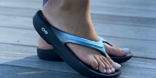 Up to 40% Off Oofos Men’s & Women’s Sandals + Free Shipping